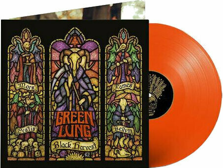 Disco de vinil Green Lung - Black Harvest (Halloween Orange Coloured) (LP) - 2