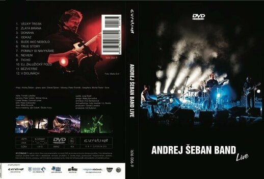 Muziekliteratuur Andrej Šeban Band LIVE in Bratislava - 2