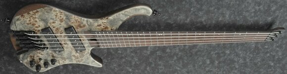 Headless Bass Guitars Ibanez EHB1505MS-BIF Black Ice Flat - 3