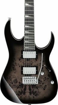 E-Gitarre Ibanez GRG220PA1-BKB Transparent Brown Black Sunburst - 4