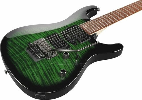 Elektromos gitár Ibanez KIKOSP3-TEB Transparent Emerald Burst - 4