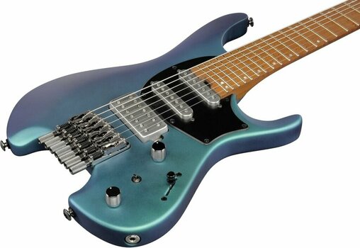 Headless gitaar Ibanez Q547-BMM Blue Chameleon Metallic Matte - 6