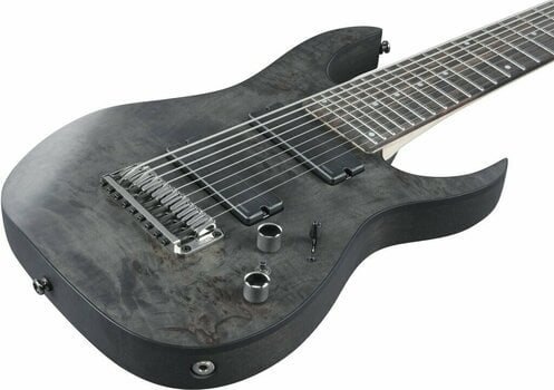 8-saitige E-Gitarre Ibanez RG9PB-TGF Transparent Gray Flat - 6