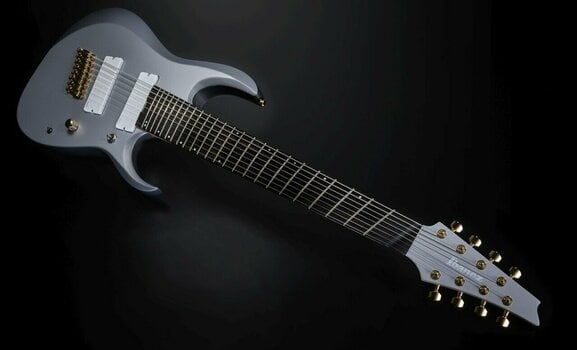 Multi-scale elektrische gitaar Ibanez RGDMS8-CSM Classic Silver Matte - 10