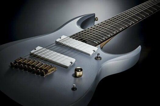 Multiscale electric guitar Ibanez RGDMS8-CSM Classic Silver Matte - 11