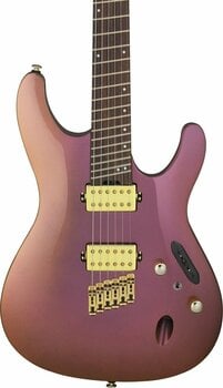 Multiscale electric guitar Ibanez SML721-RGC Rose Gold Chameleon - 4