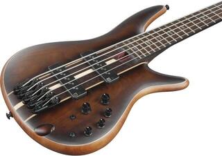 5-string Bassguitar Ibanez SR1355B-DUF Dual Mocha Burst Flat 5-string Bassguitar - 5