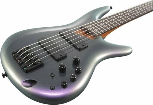 5-saitiger E-Bass, 5-Saiter E-Bass Ibanez SR505E-BAB Black Aurora Burst - 6