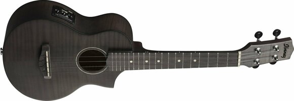 Koncertní ukulele Ibanez UEW12E-BIF Koncertní ukulele Black Ice Flat - 3