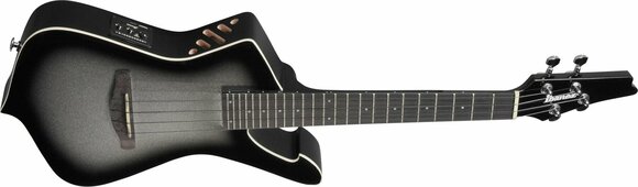 Tenorové ukulele Ibanez UICT100-MGS Tenorové ukulele Metallic Gray Sunburst - 3