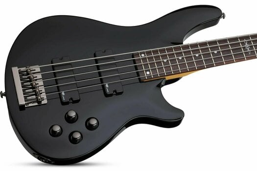 5 strunska bas kitara Schecter SGR C-5 Gloss Black - 2