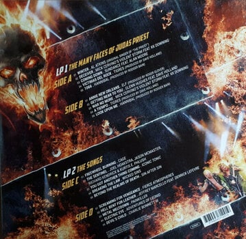 Disco de vinilo Various Artists - Many Faces Of Judas Priest (Transparent Yellow Coloured) (2 LP) Disco de vinilo - 3