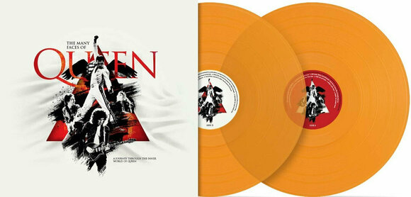 Vinyl Record Various Artists - Many Faces Of Queen (Transparent Orange Coloured) (2 LP) - 2