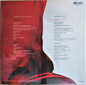 LP deska Various Artists - Many Faces Of Queen (Transparent Orange Coloured) (2 LP) - 3