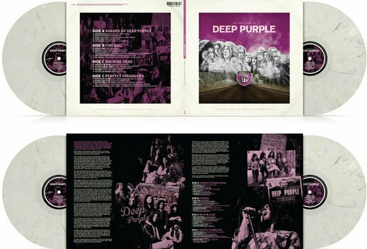 Disco de vinilo Various Artists - Many Faces Of Deep Purple (White Marble Coloured) (2 LP) - 2