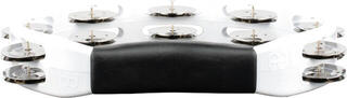 Classical Tambourine Meinl HTMT1WH Headliner Series Hand Held ABS White Classical Tambourine - 3