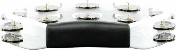 Tambourin Meinl HTMT1WH Headliner Series Hand Held ABS Tambourine - 4