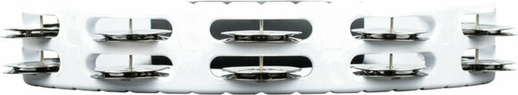 Classical Tambourine Meinl HTMT1WH Headliner Series Hand Held ABS Tambourine - 5