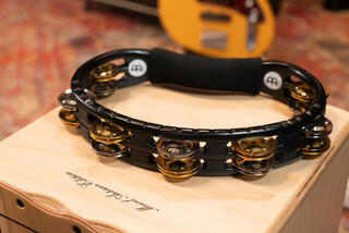 Classical Tambourine Meinl TMT1M-BK Recording-Combo Hand Held ABS Black Classical Tambourine - 6