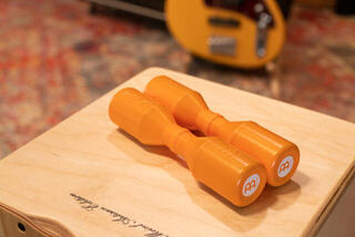 Shaker Meinl SH4CS Artist Series Luis Conte Creamsicle Shaker - 4