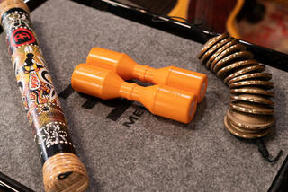 Shaker Meinl SH4CS Artist Series Luis Conte Creamsicle Shaker - 5