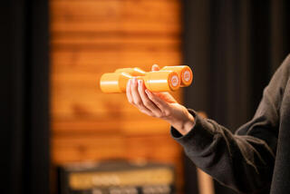 Shaker Meinl SH4CS Artist Series Luis Conte Creamsicle Shaker - 6