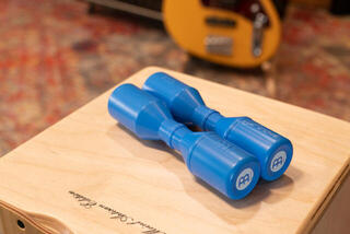 Shaker Meinl SH4GB Artist Series Luis Conte Glacier Blue Shaker - 4