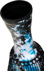Djembe Meinl PADJ8-M-F 10" Rope Tuned Travel Series Djembe Galactic Blue Tie Dye 10" Djembe - 4