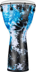 Djembe Meinl ADJ12-GB 12" Alpine Series Djembe Galactic Blue Tie Dye 12" Djembe - 1