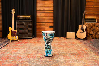 Djembe Meinl ADJ10-GB 10" Alpine Series Djembe Galactic Blue Tie Dye 10" Djembe - 5