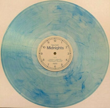 Disco in vinile Taylor Swift - Midnights (Moonstone Blue Coloured) (LP) - 3