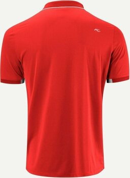 Риза за поло Kjus Mens Steve Polo S/S Cosmic Red 54 - 2