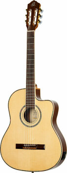 Klassisk guitar med forforstærker Ortega RCE145NT 4/4 - 3