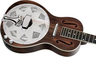 Resonator Guitar Ortega RRG30E-WB Satin Whiskey Burst Resonator Guitar - 7
