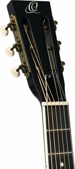Guitare à résonateur Ortega RRG40CE-DBK Distressed Black Satin - 13