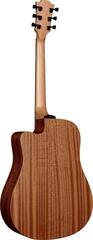 Dreadnought Elektro-Akustikgitarren LAG Tramontane T70DCE Natural Satin Dreadnought Elektro-Akustikgitarren - 1
