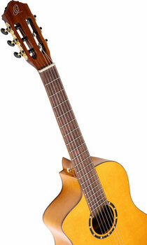 Klassisk gitarr med förförstärkare Ortega RCE170F-L 4/4 Stain Yellow - 7
