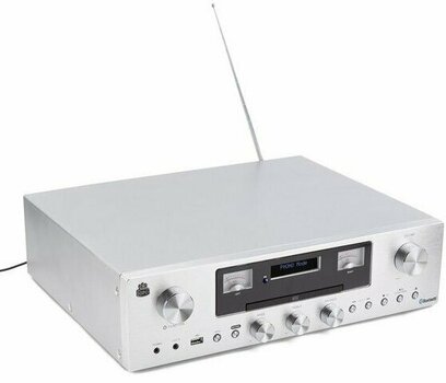 Kućni zvučni sustav GPO Retro PR 200 Silver - 3