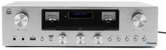 Domácí ozvučovací systém GPO Retro PR 200 Stříbrná - 2