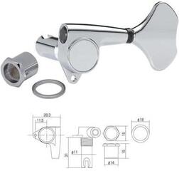Štimer za bas gitaru Gotoh GB707 2L2P Krom Štimer za bas gitaru - 1