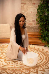 Perkusja dla terapii muzycznej Meinl SOLCSB10-963 Sonic Energy Kryształowa misa śpiewająca 10" - 2