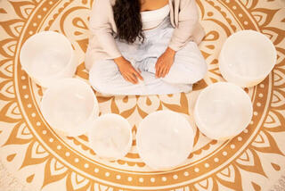 Perkusja dla terapii muzycznej Meinl SOLCSBSET Sonic Energy Zestaw misek kryształowych - 2