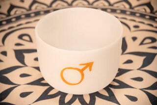 Percussions musicothérapeutiques Meinl PCSB12MA Sonic Energy Bol chantant en cristal 12" - 1