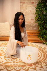 Perkusja dla terapii muzycznej Meinl PCSB12E Sonic Energy Kryształowa misa śpiewająca 12" - 2