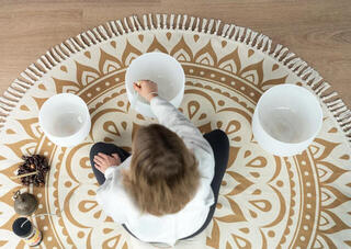 Percussion for music therapy Meinl MMR1VG Sonic Energy Rug Vintage Gold - 5