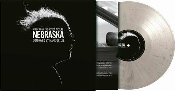 Vinylplade Original Soundtrack - Nebraska (Black & White Marbled Coloured) (Limited Edition) (LP) - 2