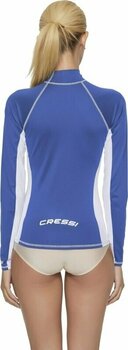 Shirt Cressi Rash Guard Lady Long Sleeve Shirt Blue S - 5