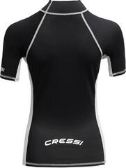 T-Shirt Cressi Rash Guard Lady Black/White - 1