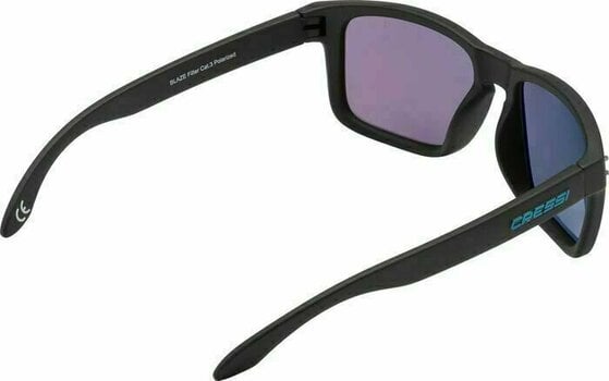 Jachtárske okuliare Cressi Blaze Sunglasses Matt/Black/Mirrored/Blue/Mirrored Jachtárske okuliare - 5