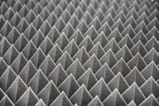 Absorpčný penový panel Audiotec S220-070 FR 95x95x7 Dark Grey Absorpčný penový panel - 1